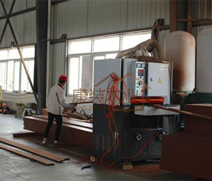 大型生態(tài)木切割車間