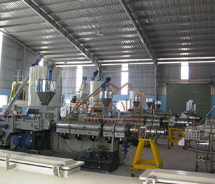 大型生態(tài)木生產(chǎn)車間